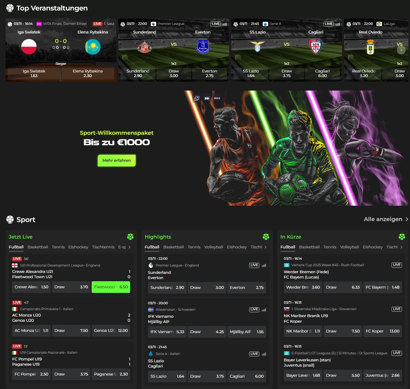 Kurze Analyse von Betovo